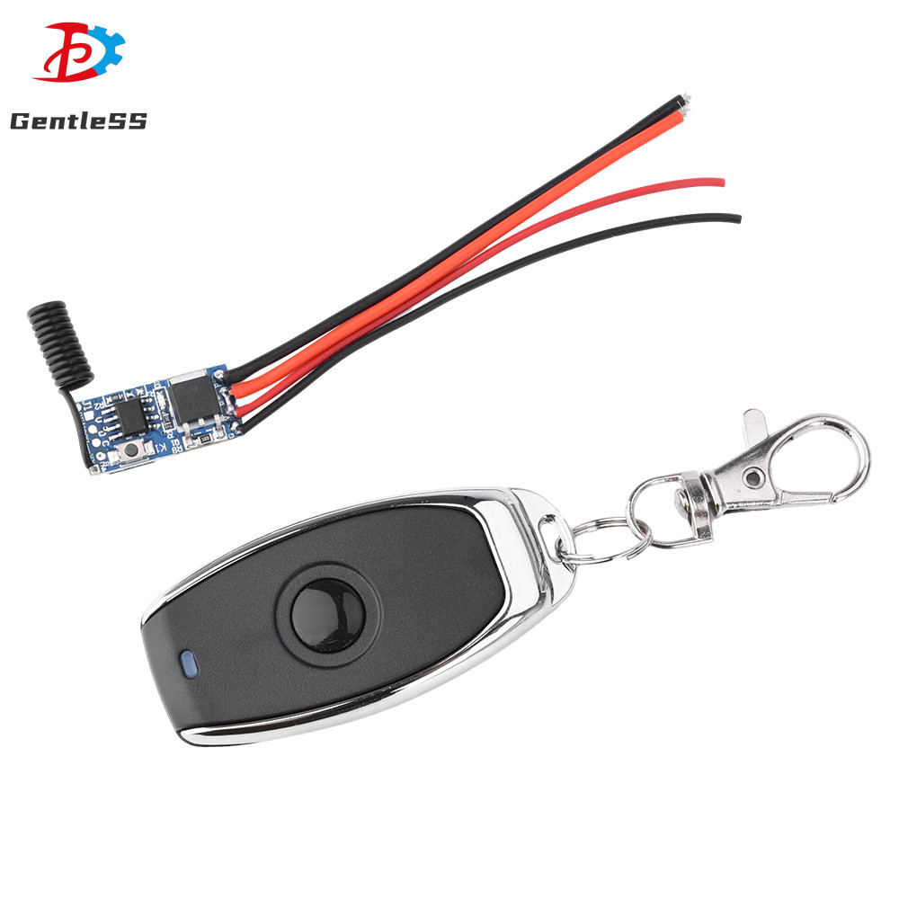 DC5-12V Micro LED Strip โมดูลควบคุมสวิตช์ไร้สายรีโมทคอนโทรล 433MHz Receiver