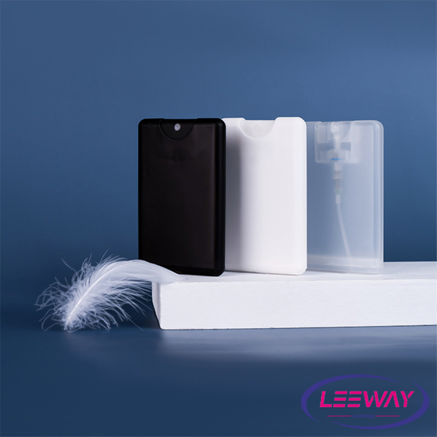 LW ขวดสเปรย์ทรงการ์ด 20ml ใส่น้ำหอม เเอลกอฮอล์ คุณภาพดี พกพาสะดวก  Card spray bottle