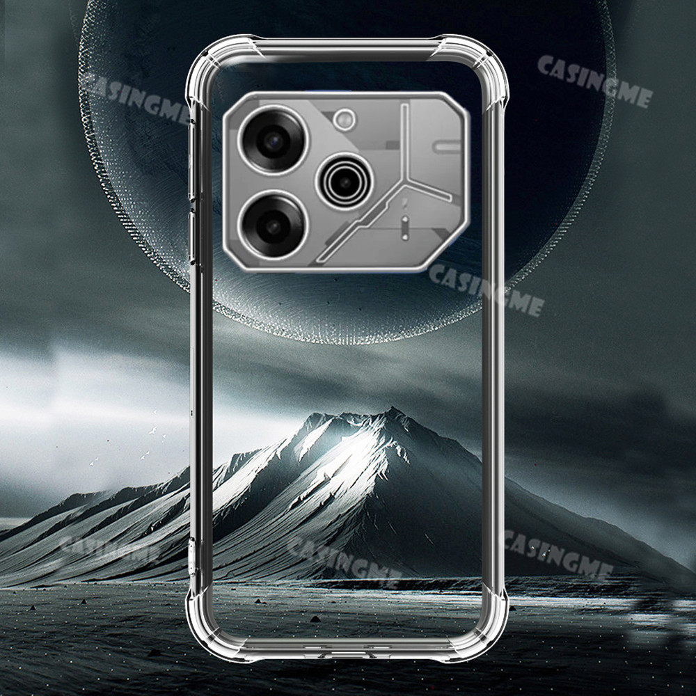 เคสโทรศัพท์มือถือซิลิโคนใส กันกระแทก สําหรับ Tecno Pova 6 Pro 5G 2024 Pova6Pro 6Pro Pova 6 Pro Pova6