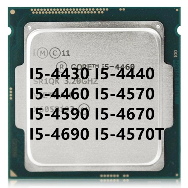 I5-4430 i5-4440 i5-44260 i5-4570t i5-4590 i5-4670 i5-4690 i5-470570T Quad Core LGA 1150 CPU โปรเซสเซ
