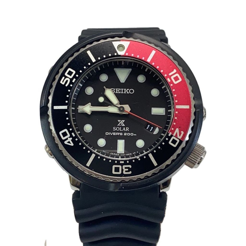 Seiko(ไซโก) SEIKO Men's Watch Solar Analog Glover BLK SS V147-0BN0 Direct from Japan Secondhand