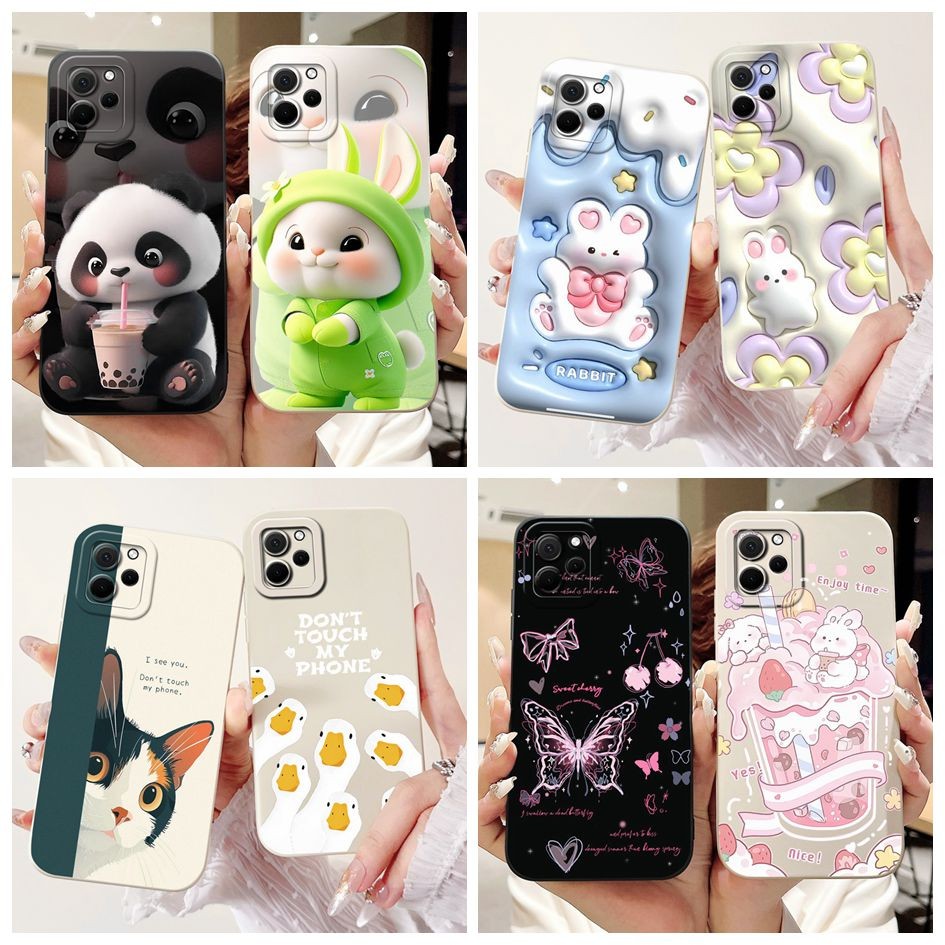 ปลอกสําหรับ Huawei Nova Y61 กรณี EVE-LX9 EVE-LX9N EVE-LX3 กันกระแทกน่ารักการ์ตูนเคสโทรศัพท์สําหรับ N