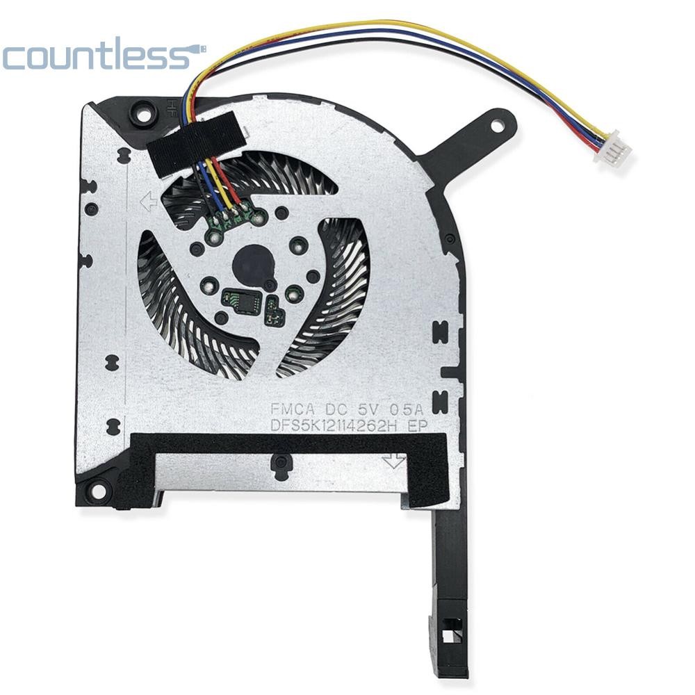 Gpu CPU พัดลมหม้อน้ําคอมพิวเตอร์ Cooler พัดลมสําหรับ Asus TUF Gaming FX505/A15 FA506IU สําหรับ Asus TUF Gaming FX506 FX506LU FX506LH [counterless.th]