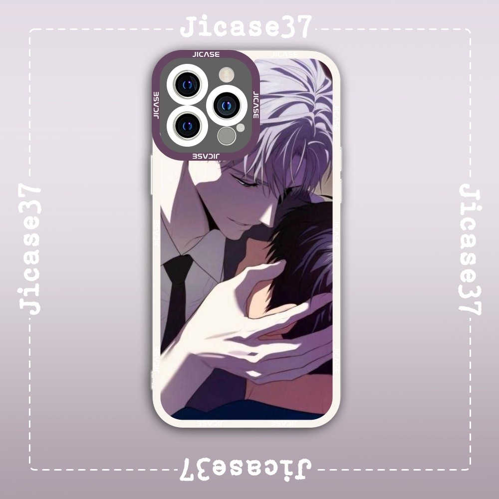 เคส iPhone Square Edge Samsung Xiaomi Oppo Manhwa boylove Passion character Ilay vs Taeil