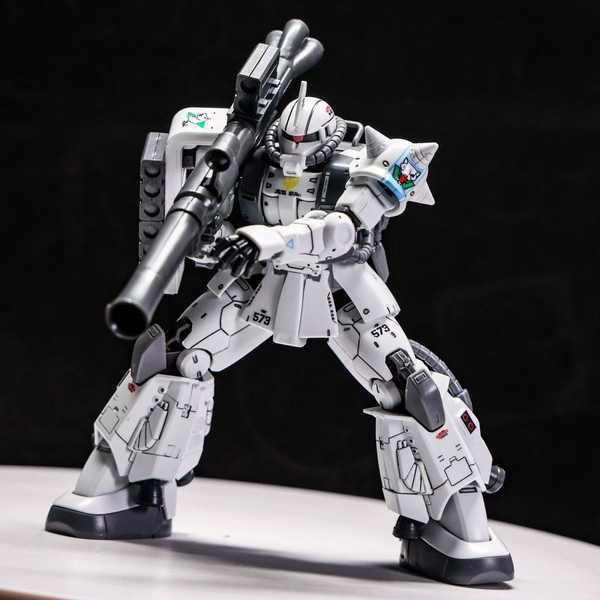 astray red frame kai ฉาก diorama Showdown White Wolf GTO Zaku 2 Matsunaga Shinkouda HG1:144ฟรีโมเดลป