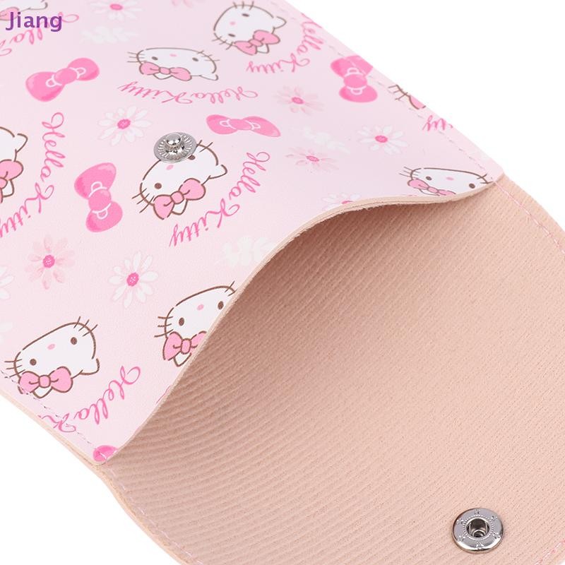 [Jiang] Sanrio Hello Kitty กระเป๋าเก็บผ้าอนามัยผู้หญิง Tampton Organiser กระเป๋าหูฟังมัลติฟังก์ชั่นกระเป๋าใส่เหรียญ TH