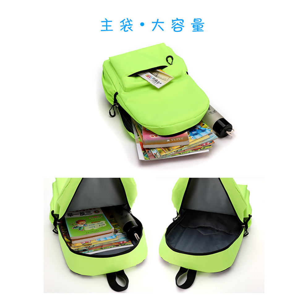 One Piece กระเป๋าเป้การ์ตูน Letter A To Z ความจุขนาดใหญ่กระเป๋าเป้สะพายหลังอเนกประสงค์นักเรียนตําราเก็บกระเป๋าเป้สะพายหลังกระเป๋าเดินทางอเนกประสงค์กระเป๋าคอมพิวเตอร์ - รูปที่ 5