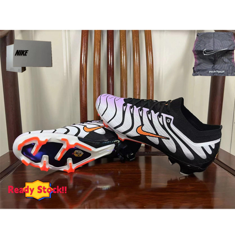 Soccer Shoes Nike Mercurial Vapor 15 Elite Air Zoom Murah FG Outdoor Football Shoes Men's Boots Uni