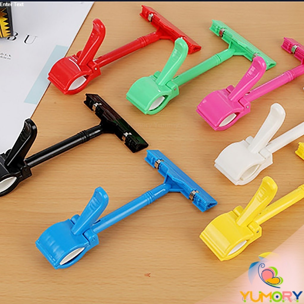Yumory ก้านหนีบป้ายราคา "แบบตรง" ที่หนีบป้าย จัดส่งคละสิ Price Tag Holder
