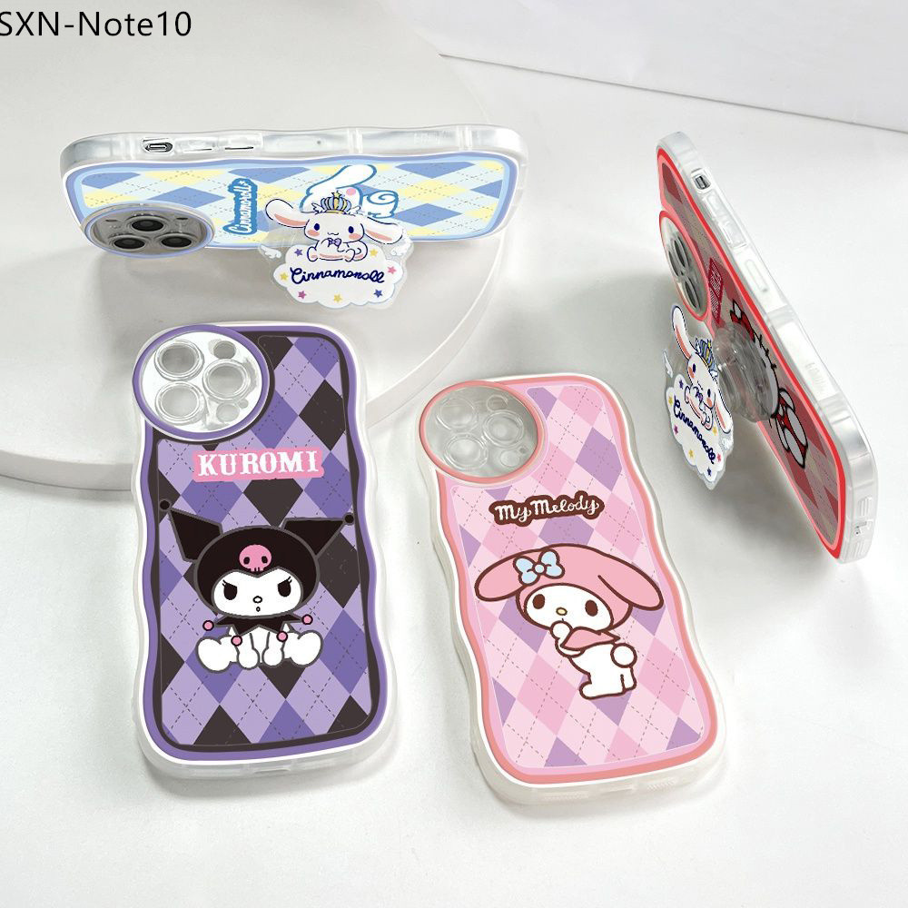 เข้ากันได้กับ Samsung Galaxy Note 20 10 Plus Ultra เคสซัมซุง สำหรับ Case การ์ตูน Characters เคสโทรศัพท์ Big Wave Shockproof Cover