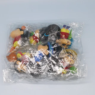 6 ชิ้น/เซ็ต Crayon Shin chan คอสเพลย์ทุกวันโรงเรียนอะนิเมะรูป COD สต็อกรูปตุ๊กตาของเล่นสําหรับของขวัญเด็กคอลเลกชันเครื่องประดับรถบ้านเค้กตกแต่ง Gacha