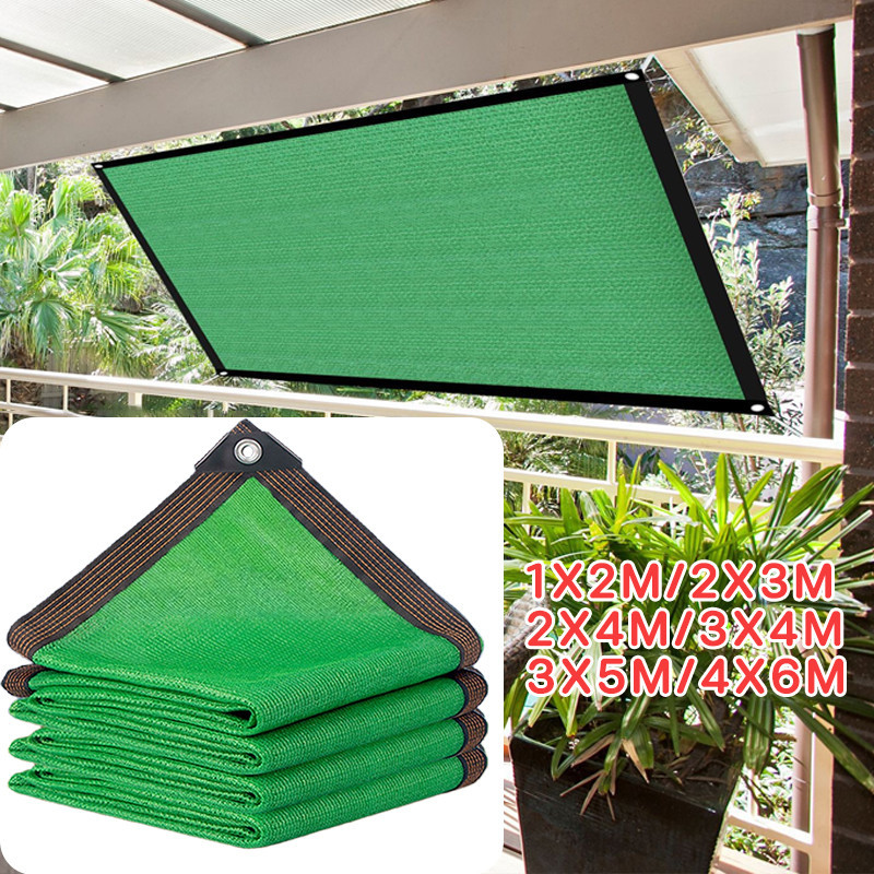 พร้อมส่ง สแลนกรองแสง ตาข่ายบังแดด 90% ขนาด 4X6m กันแดด ช่วงการใช้งานกว้าง ขนาดใหญ่ ตาข่ายกรองแสง