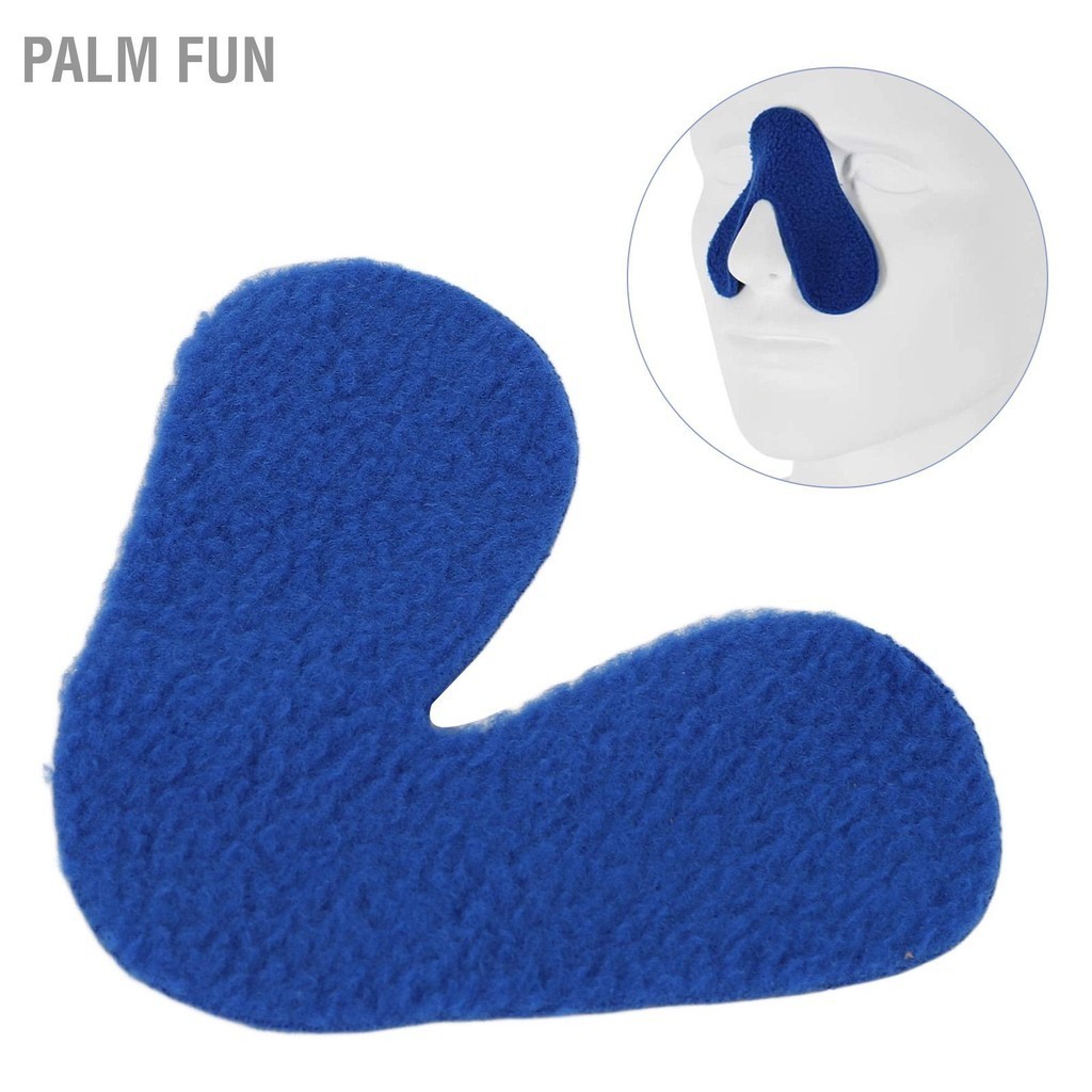 Palm Fun แผ่นรองจมูกเครื่องช่วยหายใจ ป้องกันการรั่วซึม ระบายอากาศได้ดี ล้างทำความสะอาดได้ ลดเครื่องหมายสีแดงสำหรับผ้าปิดจมูก