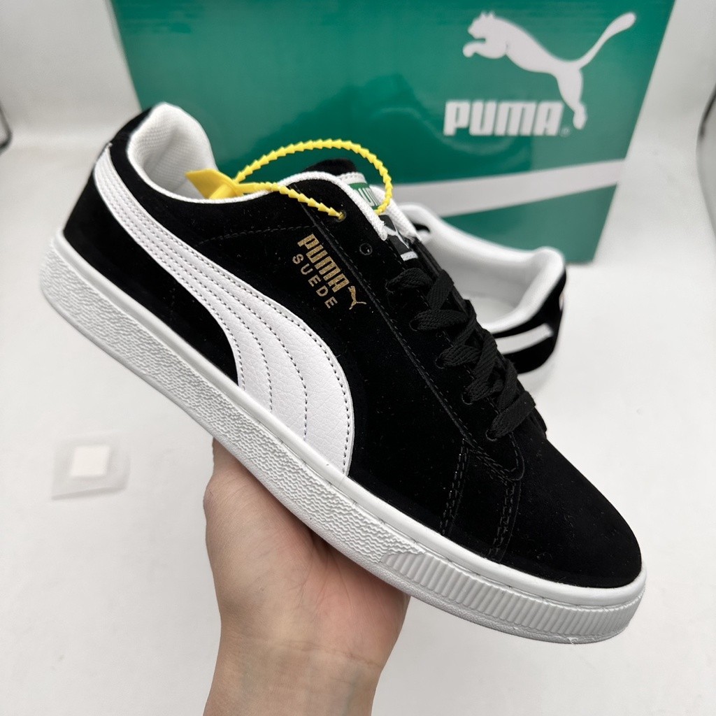 Puma Pm suede classic Black Low-Top Sneakers Casual Sports Shoes Running Shoes Men Women Shoes
