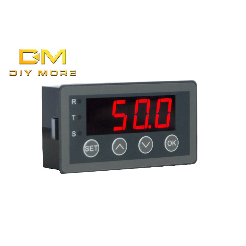 Diymore 0-10V 0-20mA 2-10V 4-20mA เครื่องวัดจอแสดงผลอนาล็อก จอแสดงผลดิจิตอล
