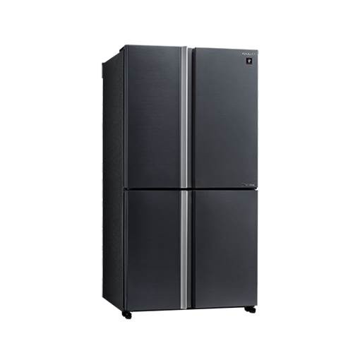 SHARP ตู้เย็น 4 ประตู รุ่น SJ-FX52TP-SL ขนาด 18.5 คิว สีเทาเงิน