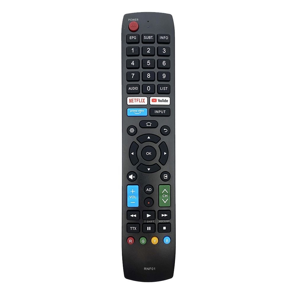 ใหม่ RNF01 สําหรับรีโมทคอนโทรลสมาร์ททีวี Sharp พร้อมแอป YouTube Netflix