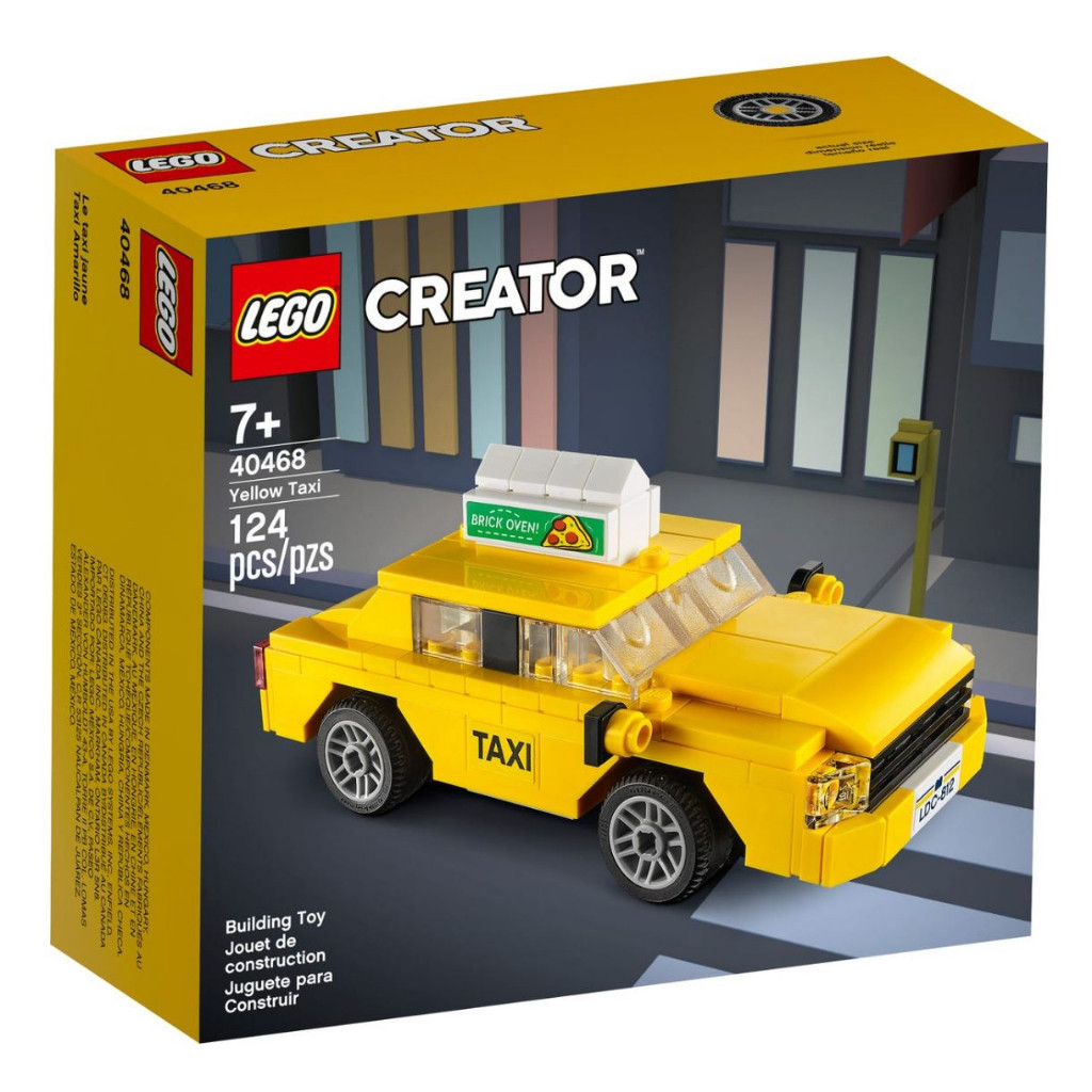 จิ๊กซอว์ LEGO®  Yellow Taxi 40468