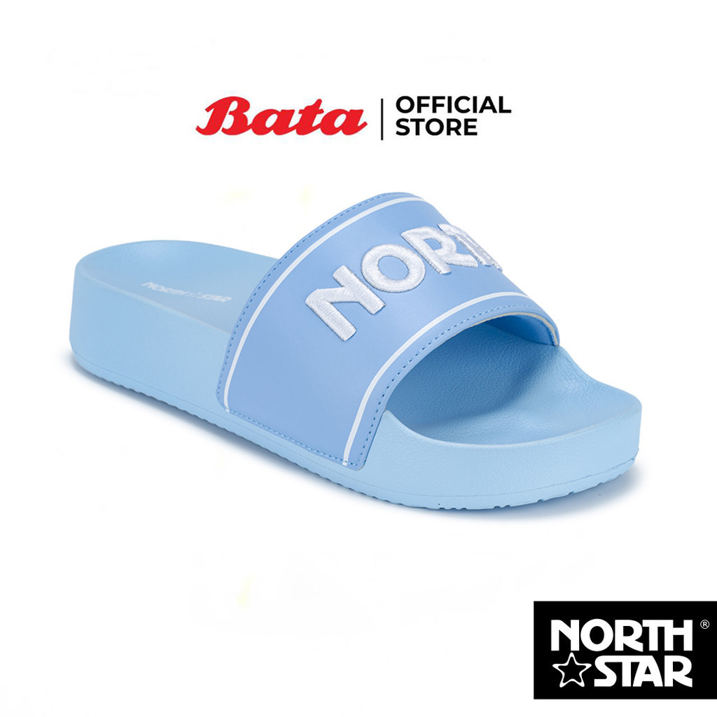 Bata บาจา by North Star รองเท้าแตะแบบสวม แฟชั่น น้ำหนักเบา ไม่ลื่น สวมใส่ง่าย สำหรับผู้หญิง รุ่น SERENA สีเขียวอ่อน 6107034 สีฟ้า 6109034 สีแดง 6105034