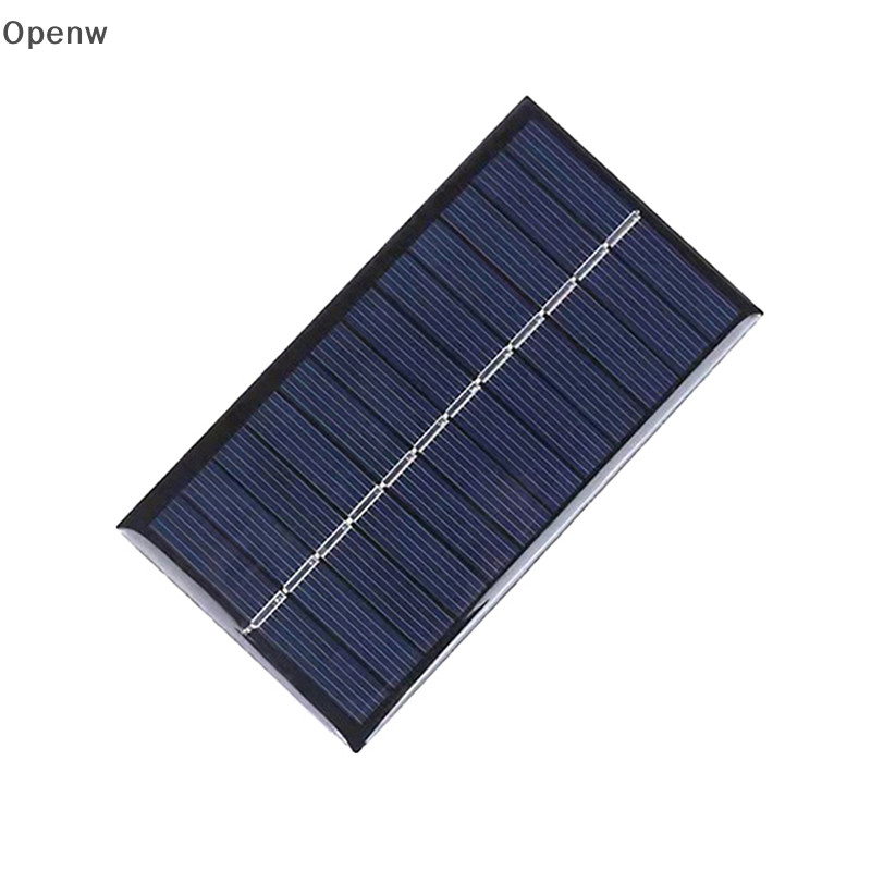 [Openw]แผงโซลาร์เซลล์ 1w 5V DIY ขนาดเล็ก สําหรับชาร์จโทรศัพท์มือถือ