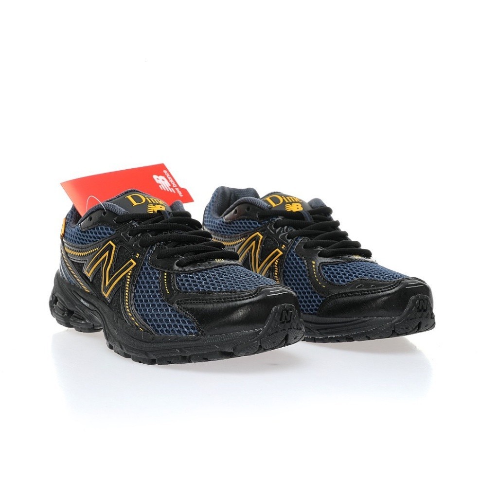 Nn Yun Dong New Balance 860v2 series รองเท้ากีฬา รองเท้าวิ่ง สีดํา สีน้ําเงินเข้ม สีเหลือง สําหรับผู้ชาย และผู้หญิง ml860dm2
