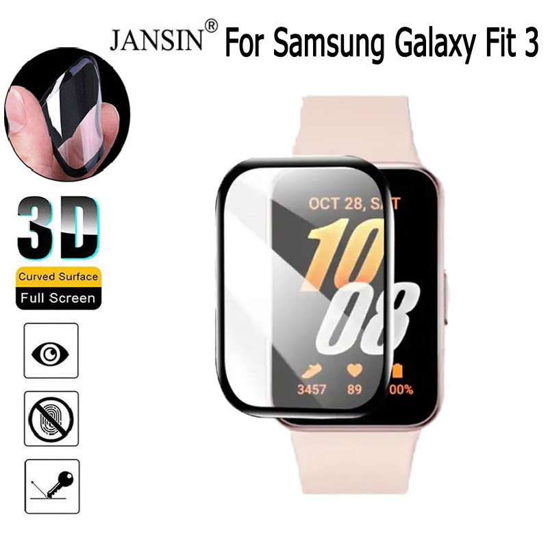 ฟิล์มกันรอย  Samsung Galaxy Fit3 ฟิล์ม ฟิล์มกระจกนิรภัยกันรอย 3D Pmma สําหรับ samsung galaxy fit 3