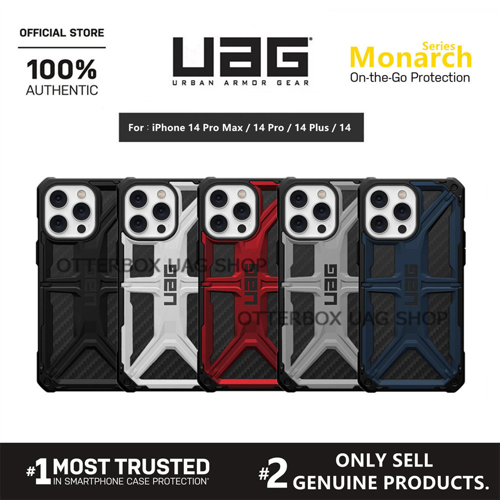 เคส UAG รุ่น Monarch Carbon Fiber Series - iPhone 14 Pro Max / 14 Pro / 14 Plus / 14 / iPhone 13 Pro Max / 13 Pro / 13 / iPhoen 12 Pro Max / 12 Pro / 12