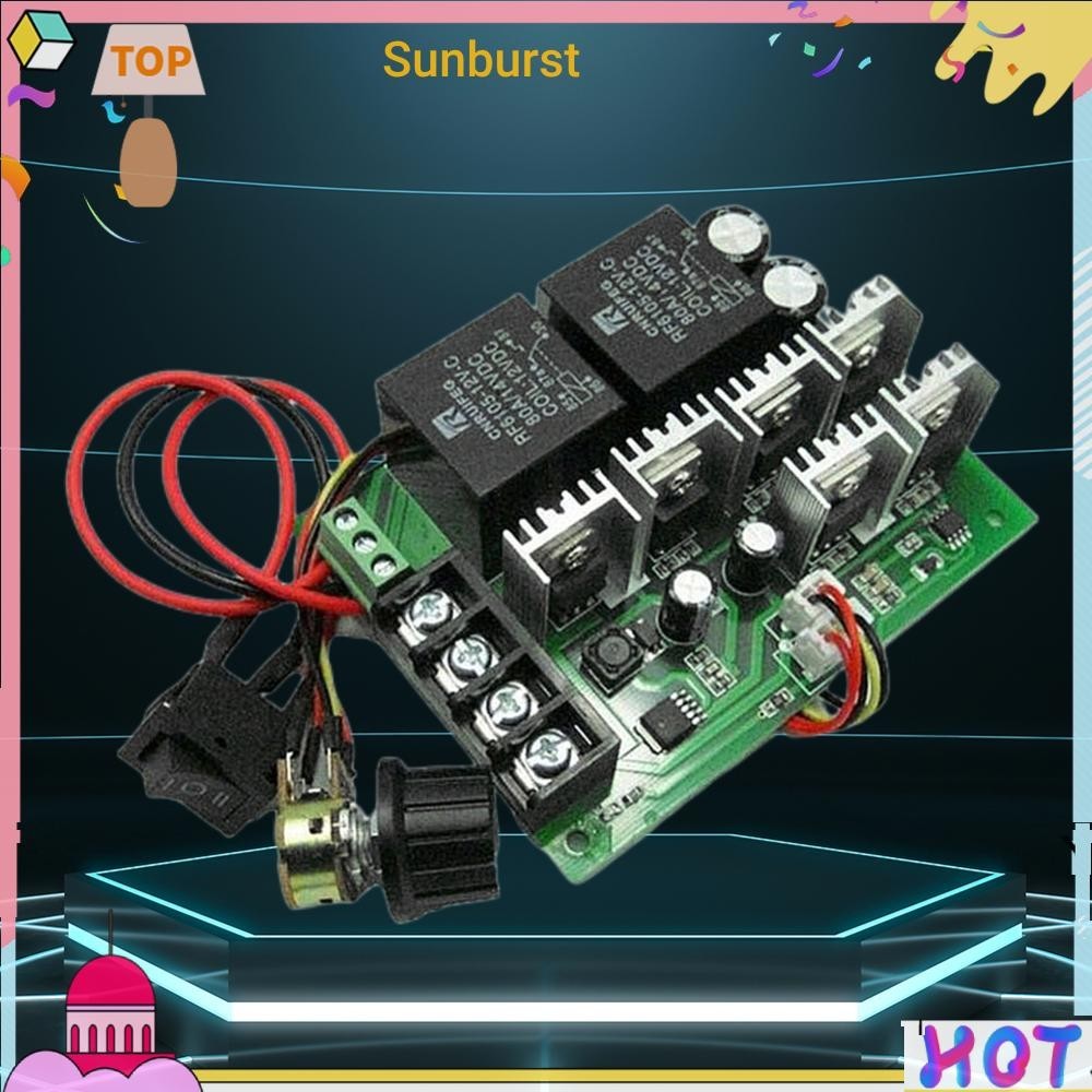 โมดูลควบคุมความเร็วมอเตอร์ DC12V 24V 36V 2000W 40A [Sunburst11.th]