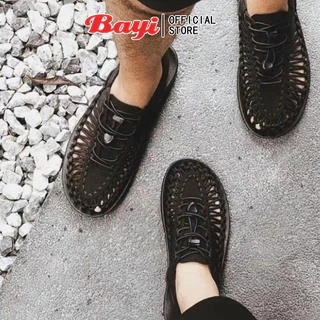 Bayi 【จัดส่งรวดเร็วราคาถูก】keen ชาย หญิง รองเท้าแตะรัดส้น ส่งรวดเร็ว Size 35-44