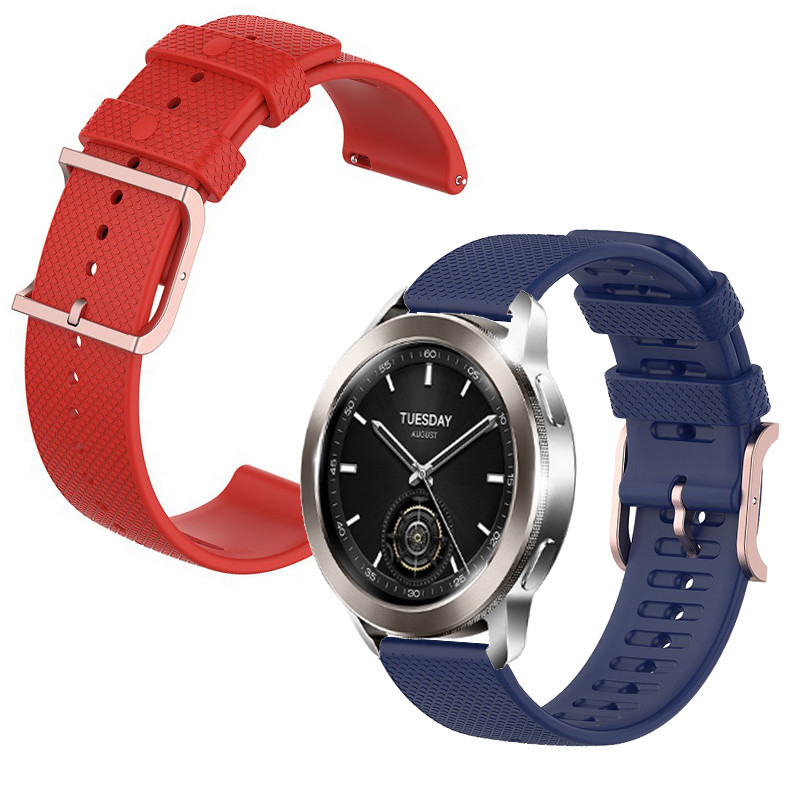 สาย Xiaomi Smart Watch S3 สายนาฬิกาข้อมือสมาร์ทวอทช์ สําหรับ Xiaomi Smart Watch S1 s2 active pro สายสมาร์ทวอทช์ ซิลิโคน นุ่ม กลางแจ้ง เปลี่ยนได้ สายรัดข้อมือกีฬา สร้อยข้อมือกันน้ํา