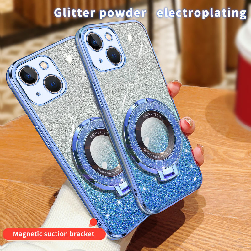 สําหรับ iPhone 13 Mini เคสซิลิโคนไฟฟ้าขาตั้งโทรศัพท์สําหรับ iPhone 13Mini เคส TPU ฝาหลัง