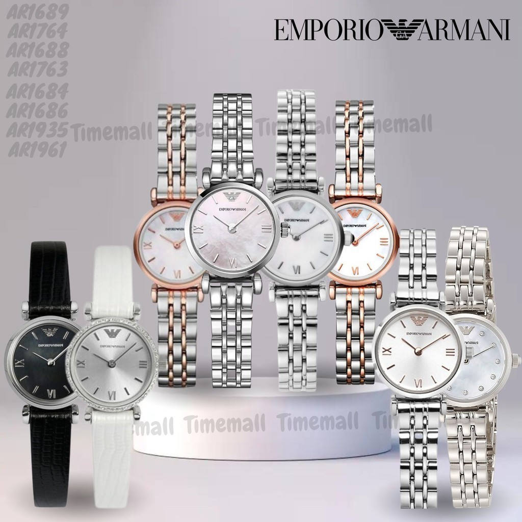 TIME MALL นาฬิกา Emporio Armani OWA328 นาฬิกาข้อมือผู้หญิง นาฬิกาผู้ชาย แบรนด์เนม Brand Armani Watch AR1764