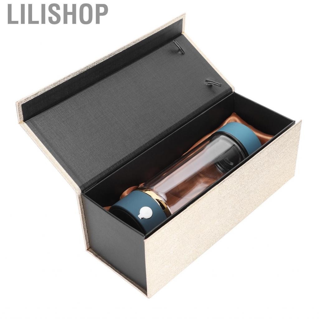 Lilishop Hydrogen Water Bottle Generator USB Maker Machine 380ml Blue ZI