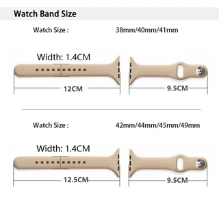 สายนาฬิกาข้อมือซิลิโคน สําหรับ AW Watch 49 มม.Ultra/SE 3 46 มม. 44 มม. 41 42 มม. 45 40/38 มม. for i-watch Series 11 10 9