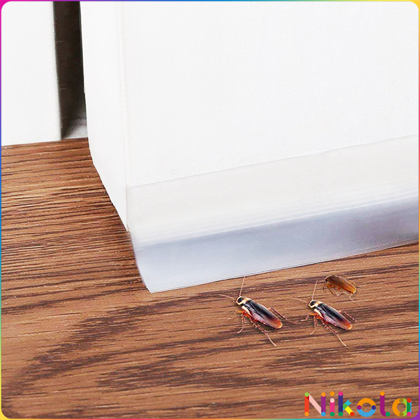 Nikola ซิลิโคนติดขอบประตู กันฝุ่น กันลมออกกันเเมลง sealing strip ราคา ถูกที่สุด ดีลบีเคเค แกลเลอรีภาพที่ 4