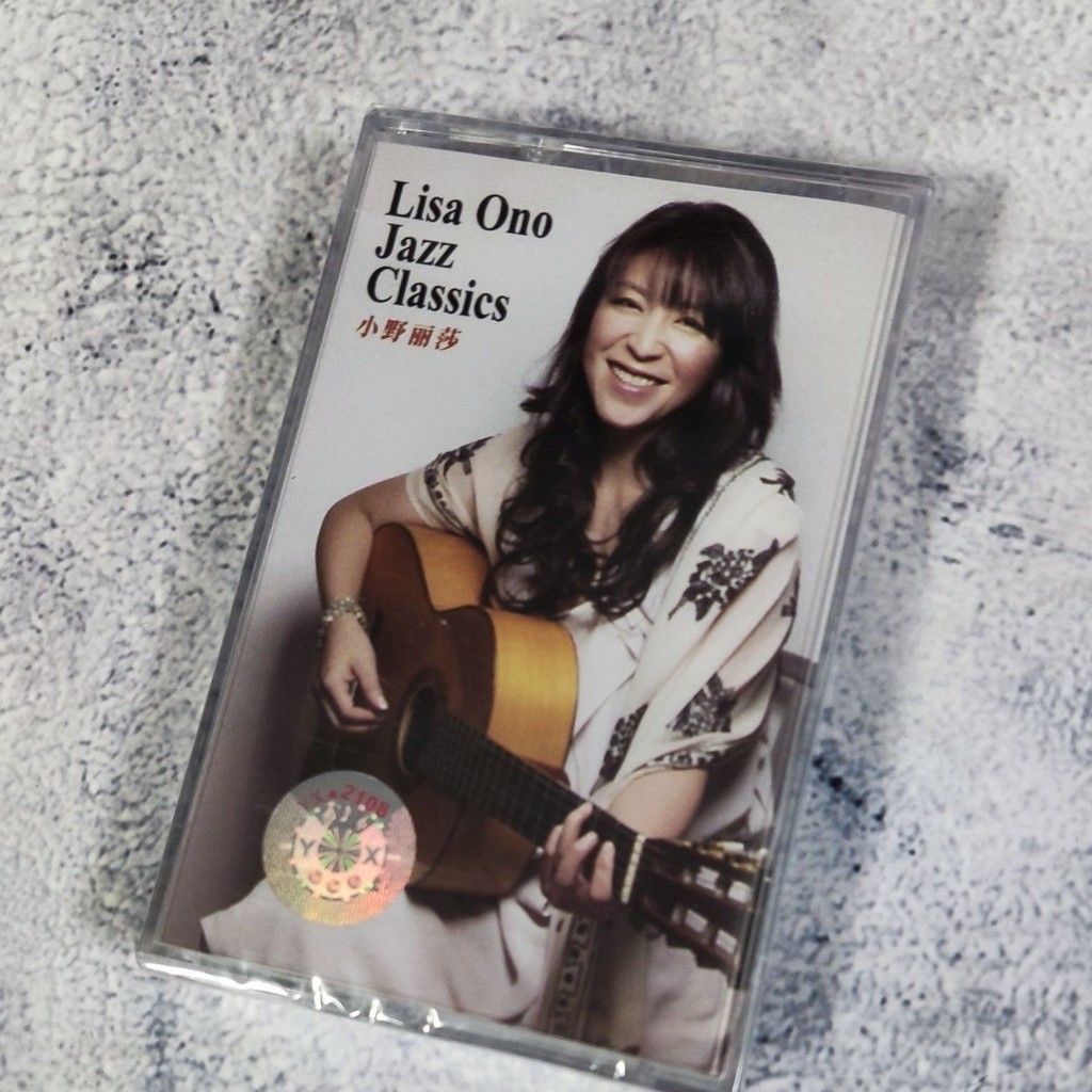 Original Lisa Ono Jazz Classics Fly me to the moon Cassette Tape + Lyric Book [Sealed] Brand New