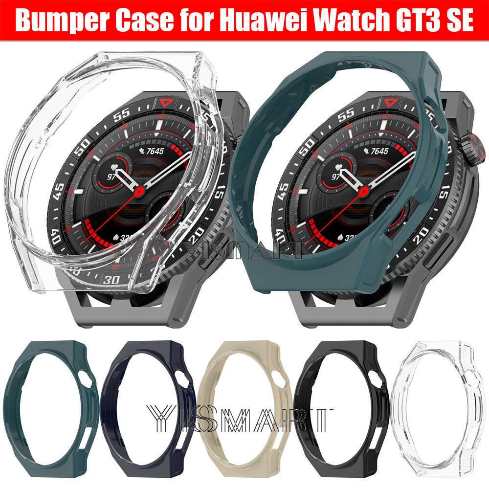 ฝาครอบกันชน สําหรับ Huawei Watch GT3 SE กรอบ PC เคสป้องกัน อุปกรณ์เสริมสมาร์ทวอทช์