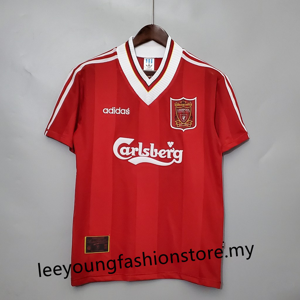 #LF 95-96 Home Away Retro Soccer Jersey ฟุตบอล #FOWLER #McMANAMAN
