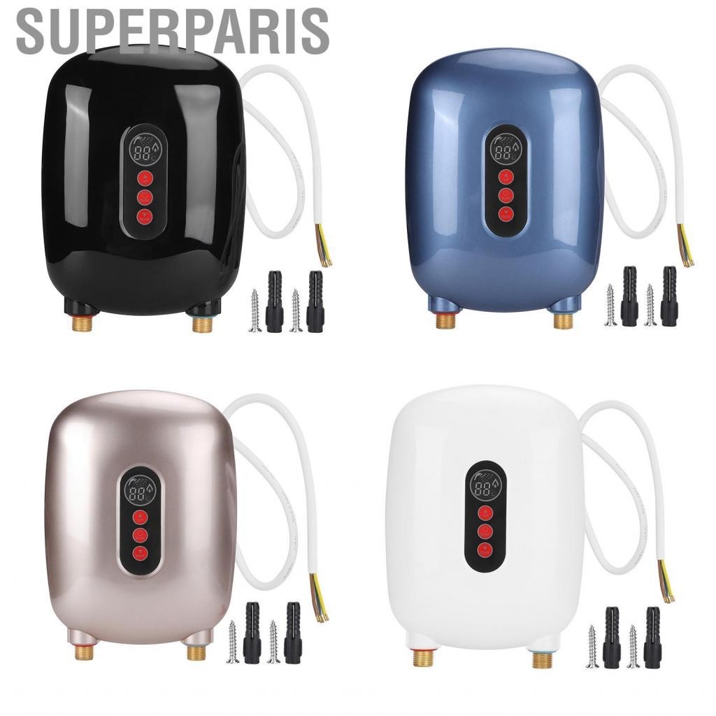 Superparis Water Heater  Electric Hot for Bathroomkitchen