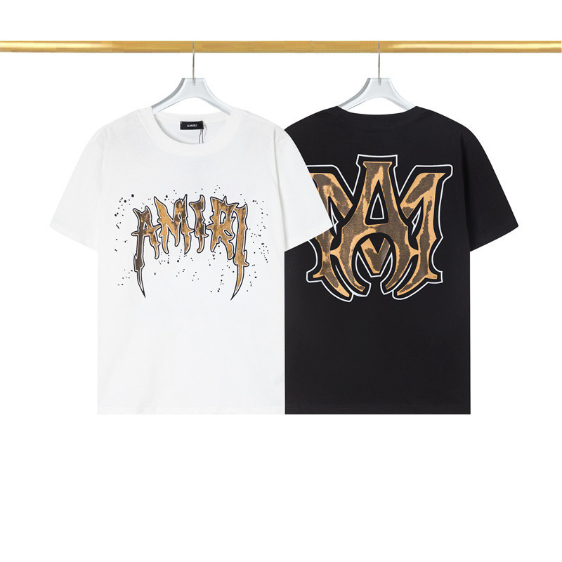 Amr - เสื้อยืดแขนสั้นลําลอง ทรงหลวม แฟชั่นสําหรับผู้ชาย และผู้หญิง