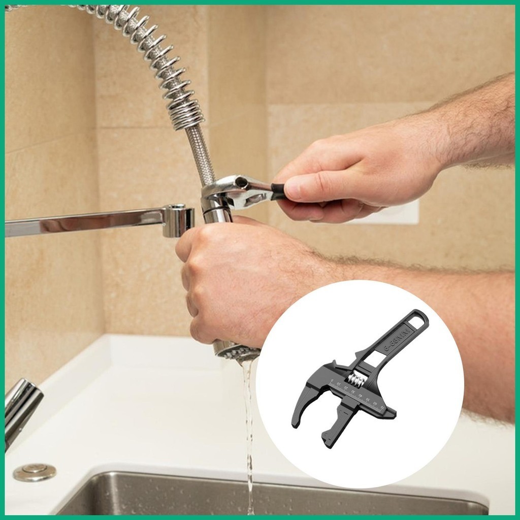 ประแจอ่างล้างจาน อเนกประสงค์ ปรับได้ สําหรับอ่างล้างจาน - รูปที่ 5