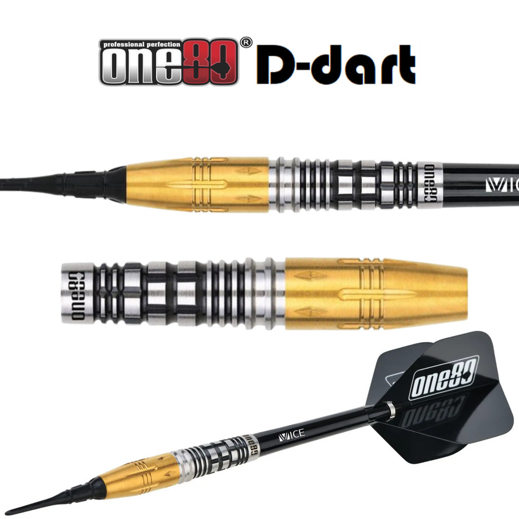 ONE80 SOFT TIP DART - 19G FANTASY Fan Texi SIGNATURE SOFT DARTS (DART LEMBUT)