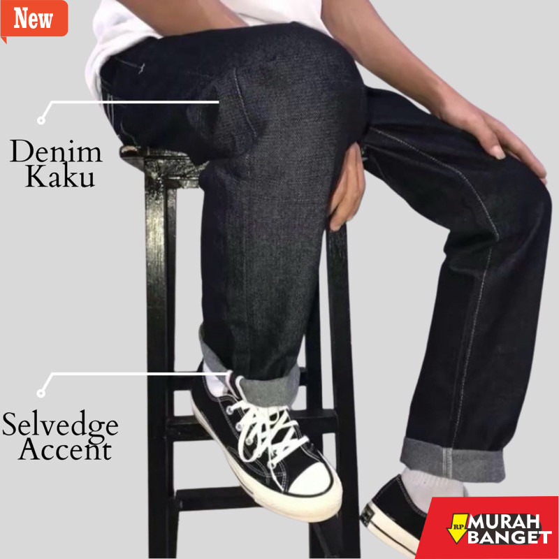 กางเกงยีนส์ผู้ชาย - SELVEDGE DENIM / SELVEDGE DENIM ACCENT 15 OZ / SELVEDGE CONVECTION / SELVEDGE DE