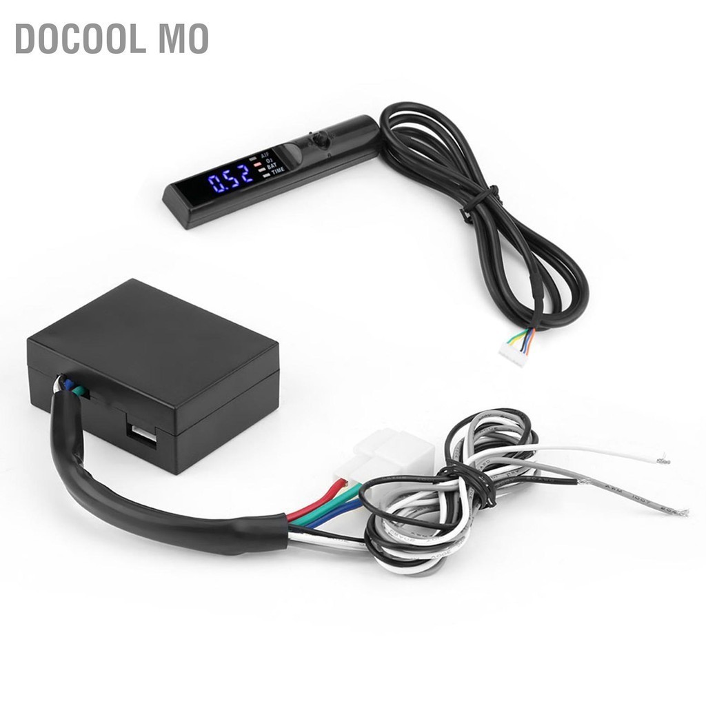 Docool Mo 12V Universal Auto Modified Turbo Timer อุปกรณ์จอแสดงผล LED แบบดิจิตอลที่จอดรถ Time Retarder