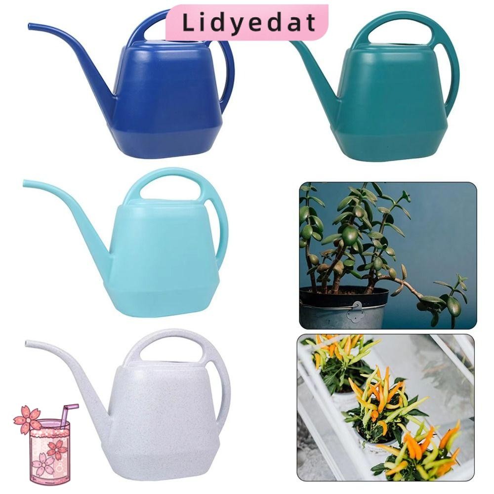 Lidyedat165 บัวรดน้ํา, หม้อรดน้ํา 4 ลิตรความจุขนาดใหญ่, สปริงเกลอร์พืชปากยาวน้ําหนักเบา