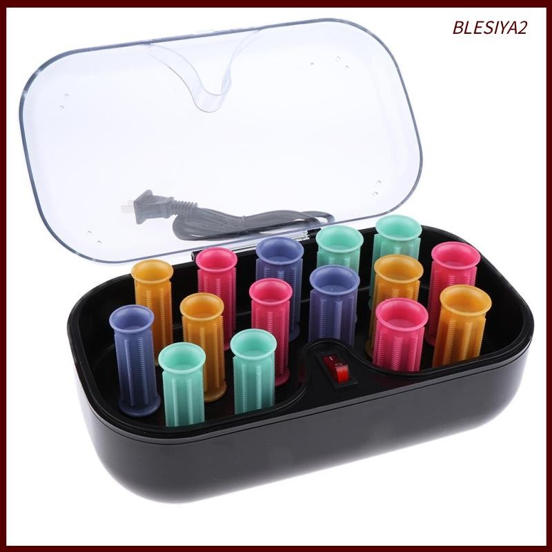 [Blesiya2] 15 แพ็คเซรามิคขนาดกะทัดรัด Worldwide Setter Hot Curlers จัดแต่งทรงผม Curling diy
