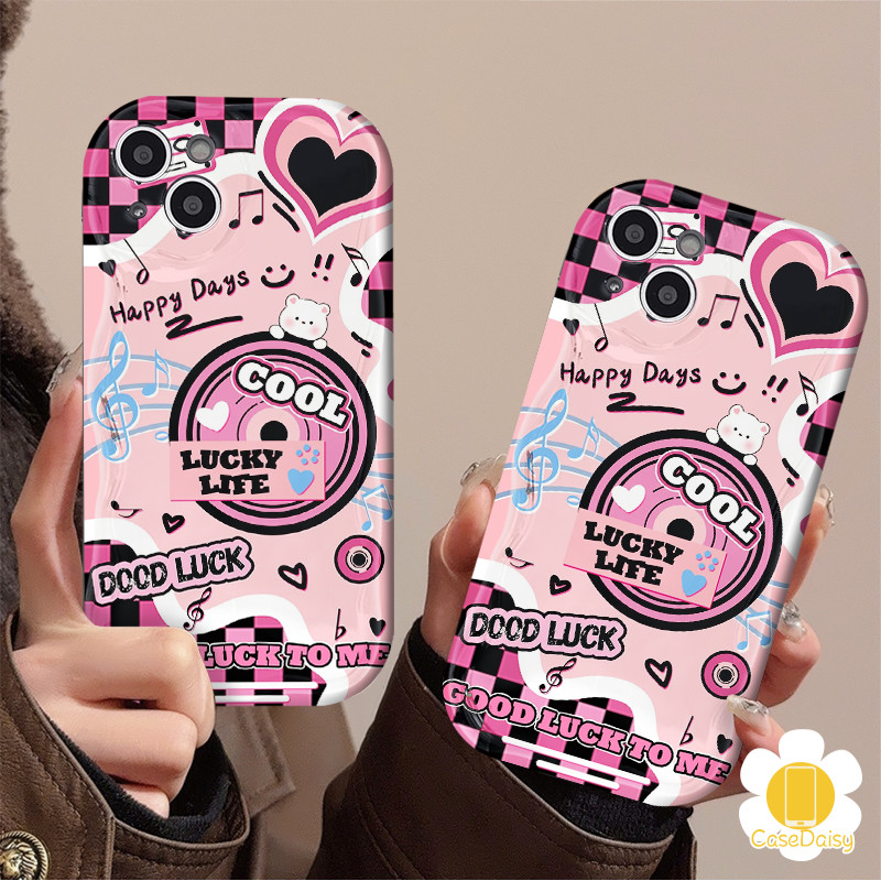 สําหรับVIVO Y31 Y33S Y33T Y35 Y36 Y50 Y30i Y51 2020 Y75 Y76S Y77e Y78 + Y85 V9 Y91 Y93 Y95 Y91Cสีชมพ