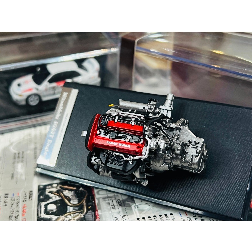 Model Mitsubishi Lancer Evolution 4G63T Engine Model 1/18 Motorhelix Hobby โมเดลรถยนต์ รถเหล็ก รถของ