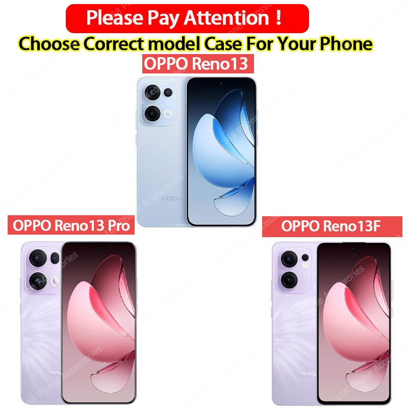 เคส OPPO Reno 13 13F Reno13 5G เคส OPPO Reno 13 Pro 5G เคสโทรศัพท์กันกระแทกแม่เหล็กไร้สายชาร์จนุ่มด้านซิลิโคนขอบแข็งแผ่นหลังกระเป๋าลมนิรภัยสีสันสดใส