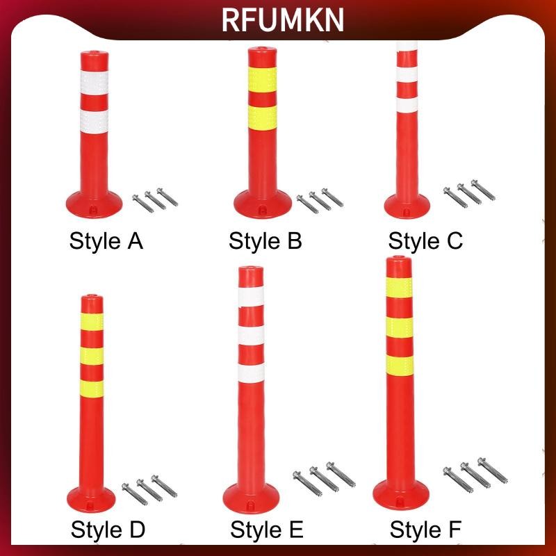 [rfumkn] Safe Bollard Post แผงกั้นสะท้อนแสงเตือนการมองเห็นการจราจร Bollard สําหรับภาคพื้นดินถนนโรงรถ